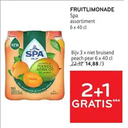 Alvo fruitlimonade spa assortiment aanbieding