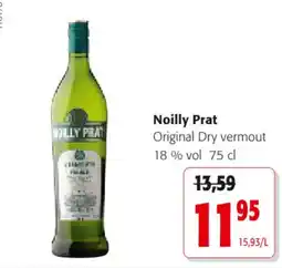 Colruyt Noilly Prat Original Dry vermouth aanbieding
