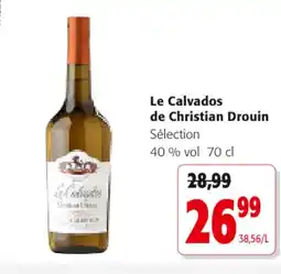 Colruyt Le Calvados de Christian Drouin aanbieding
