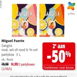 Colruyt Miguel Fuerte Sangria aanbieding
