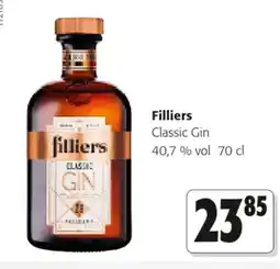 Colruyt Filliers classic gin aanbieding