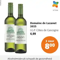 Colruyt Domaine de luzanet aanbieding
