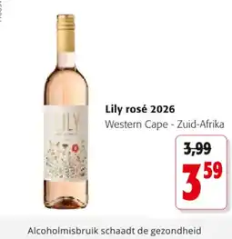 Colruyt Lily rosé 2026 aanbieding