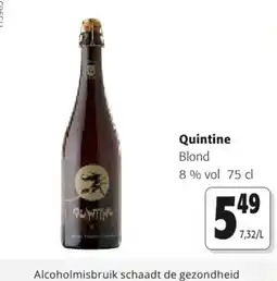 Colruyt Quintine Blond aanbieding