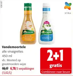 Colruyt Vandemoortele alle vinaigrettes aanbieding