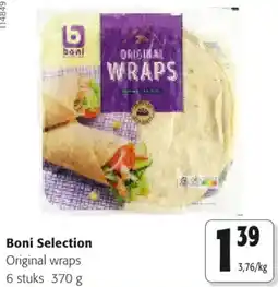 Colruyt Boni Selection original wraps aanbieding