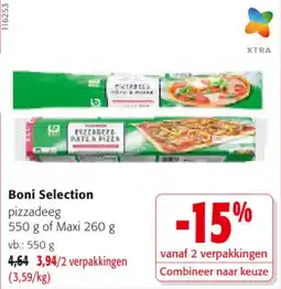 Colruyt Boni Selection pizzadeeg aanbieding