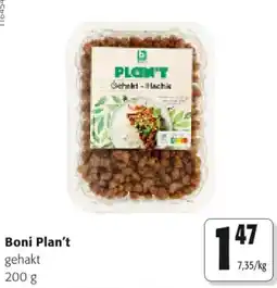 Colruyt Boni Plan't gehakt aanbieding