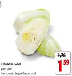 Colruyt Chinese kool aanbieding
