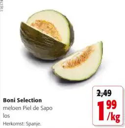Colruyt Boni Selection meloen Piel de Sapo aanbieding