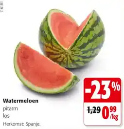 Colruyt Watermeloen aanbieding