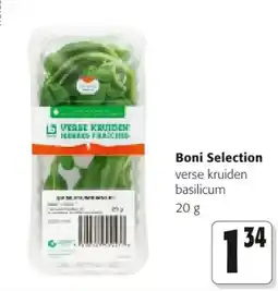 Colruyt Boni Selection verse kruiden basilicum aanbieding