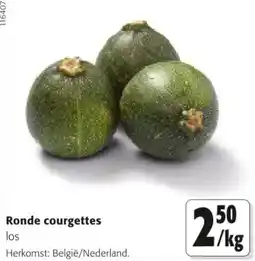 Colruyt Ronde courgettes aanbieding