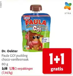 Colruyt Dr. Oekter Paula GO! pudding aanbieding