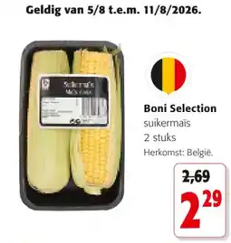 Colruyt Boni Selection suikermäis aanbieding