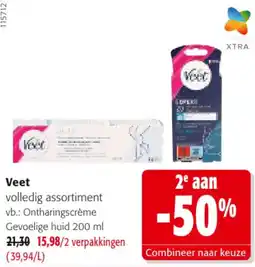 Colruyt Veet volledig assortiment aanbieding