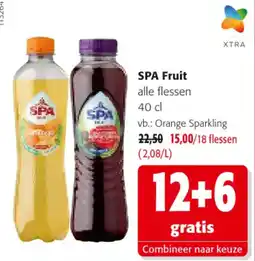 Colruyt Spa fruit aanbieding