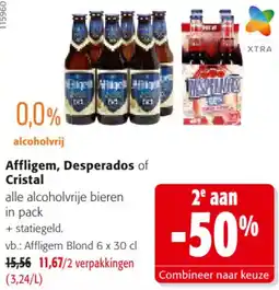 Colruyt Affligem, Desperados of Cristal aanbieding