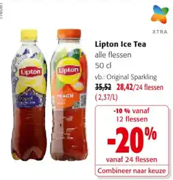 Colruyt Lipton ice tea aanbieding