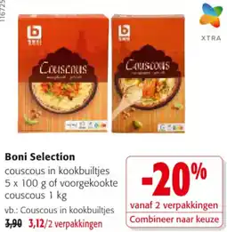 Colruyt Boni Selection couscous aanbieding