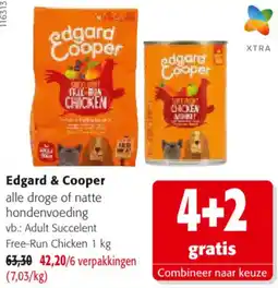 Colruyt Edgard & Cooper alle droge of natte hondenvoeding aanbieding