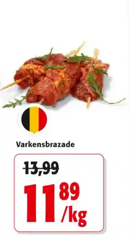 Colruyt Varkensbrazade aanbieding