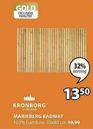 Jysk Marieberg Badmat aanbieding