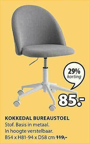 Kokkedal Bureaustoel