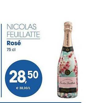 Prik en Tik Nicolas Feuillatte Rosé aanbieding