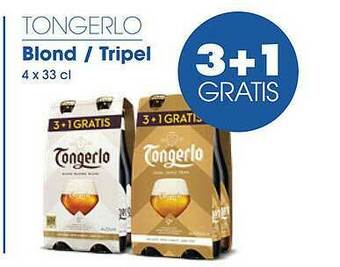 Prik en Tik Tongerlo Blond Tripel 3+1 Gratis aanbieding