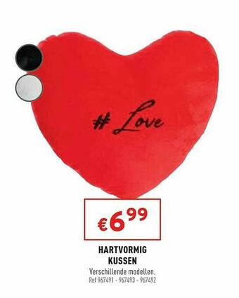 Trafic Hartvormig Kussen aanbieding