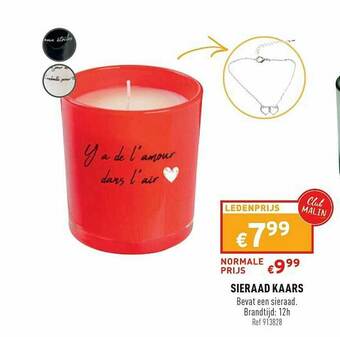 Trafic Sieraad Kaars aanbieding