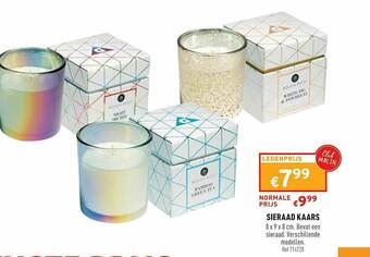 Trafic Sieraad Kaars aanbieding