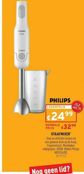 Trafic Staafmixer aanbieding