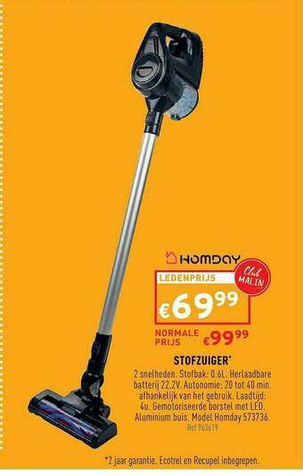 Trafic Stofzuiger aanbieding