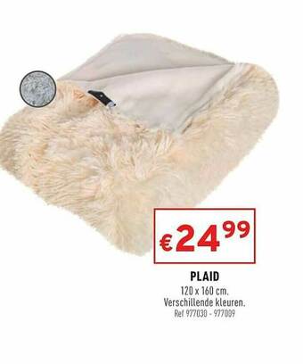 Trafic Plaid aanbieding