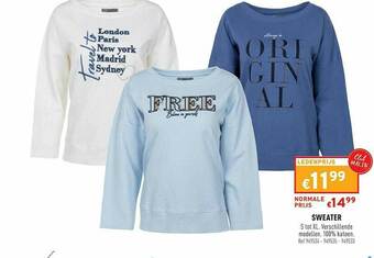 Trafic Sweater aanbieding