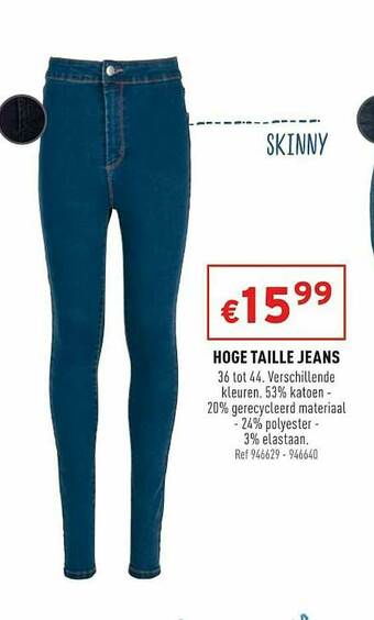 Hoge Taille Jeans