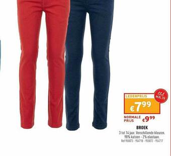 Trafic Broek aanbieding