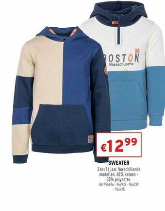 Trafic Sweater aanbieding
