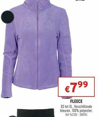 Trafic Fleece aanbieding