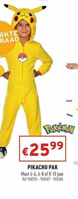 Trafic Pikachu Pak aanbieding