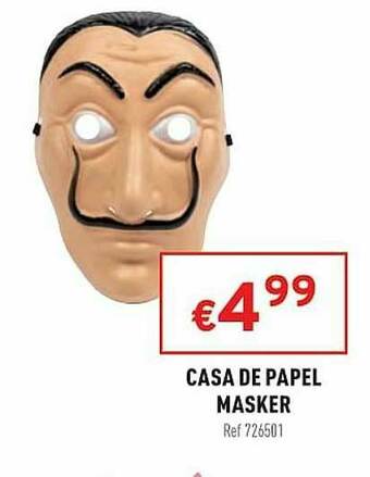 Casa De Papel Masker