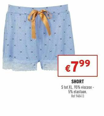 Trafic Short aanbieding