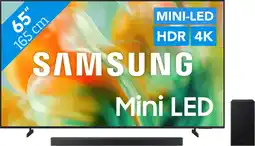 Coolblue Samsung Mini-led 65 M83H (2026) + Samsung HW-B66CF (2025) aanbieding