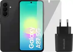 Coolblue Samsung Galaxy A27 256GB Zwart 5G + Basis Accessoirepakket aanbieding