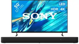 Coolblue Sony Bravia 3 II LED 50 (2026) + Sony HT-S2000 Noir aanbieding