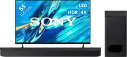 Coolblue Sony Bravia 3 II LED 55 (2026) + Sony Bravia Theatre Bar 6 Noir aanbieding
