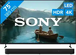 Coolblue Sony Bravia 3 II LED 75 (2026) + Sony HT-S2000 Noir aanbieding