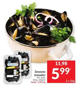 Intermarché Zeeuwse mosselen aanbieding